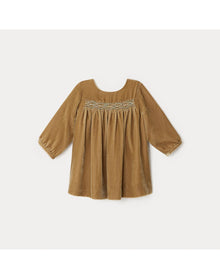 Girls | Felicie Smocked Dress | Beige