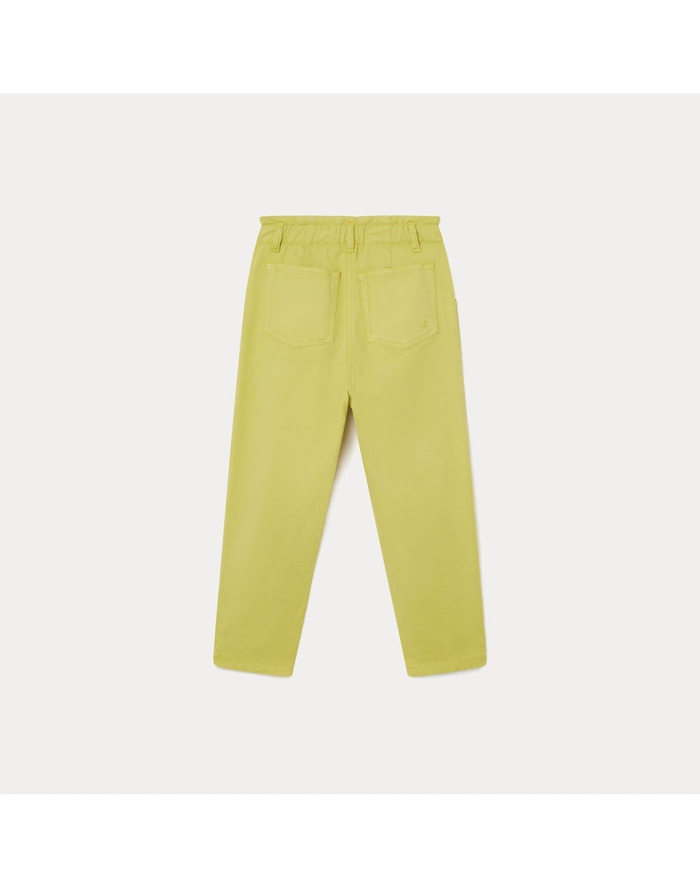 Girls | Mom-Style Pants | 8Y | Acid Yellow