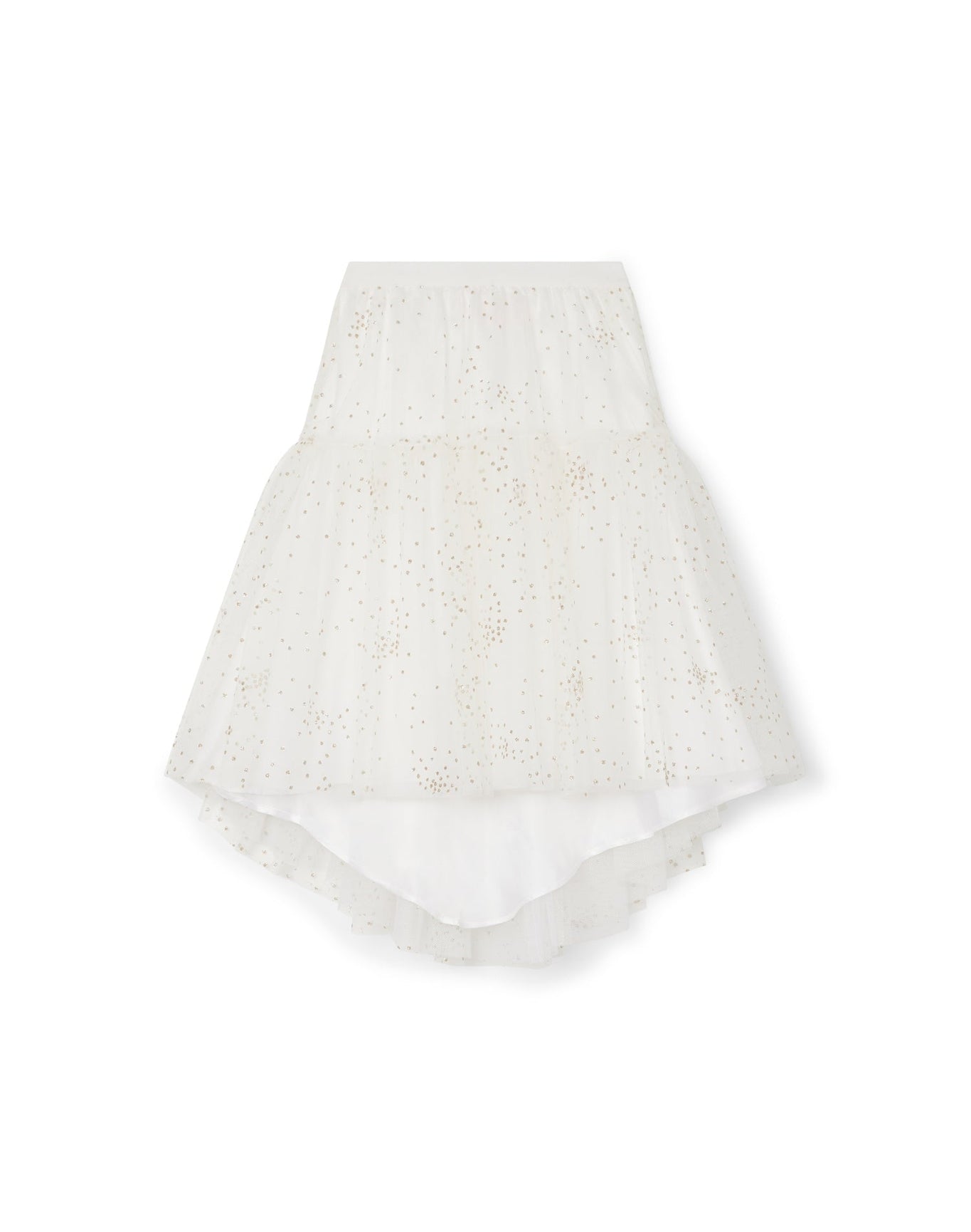 Girls | Sequined Tulle Skirt | 2 | Gold