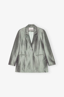 Grey Suiting Blazer | Gray Quill