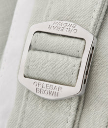 Griffon Linen Tailored Fit Washed Linen Trousers | White Jade