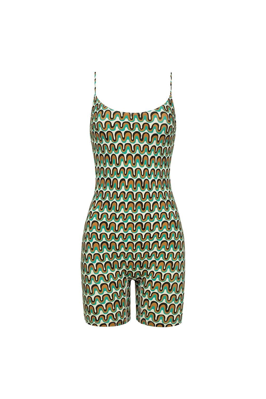 Alina Midi Onesie | Groovy