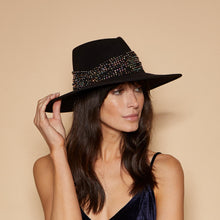 Harlowe in Black/AB Crystal Mesh - Eugenia Kim
