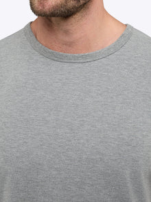 Mens | AO Forever Tee  | Classic-Fit PYCA Pro | Heather Grey