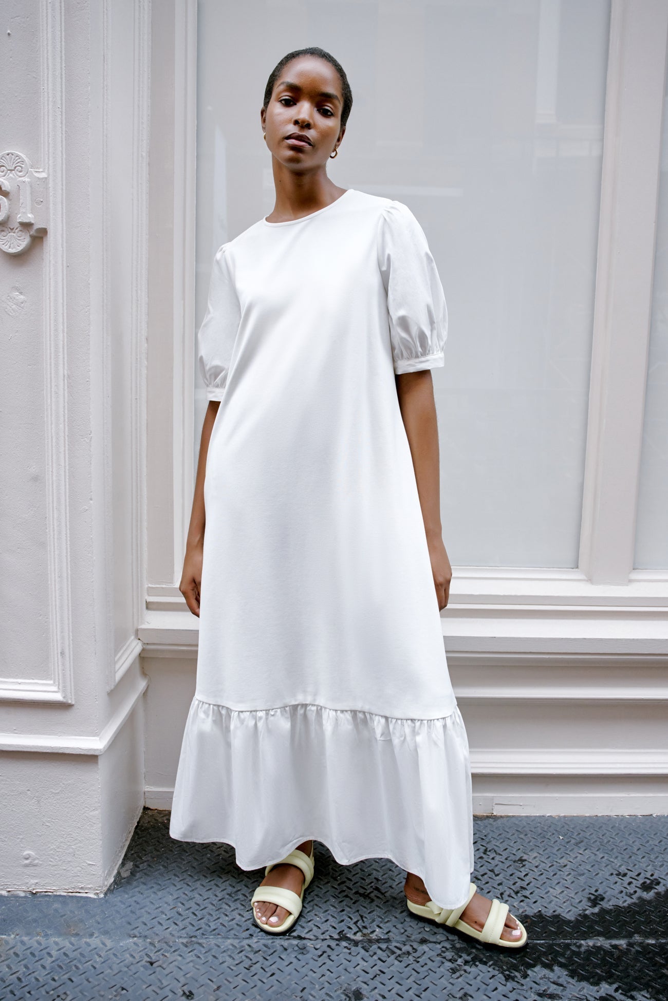 Olivia Dress | Off White