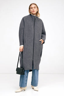 Herald Coat | Medium Grey