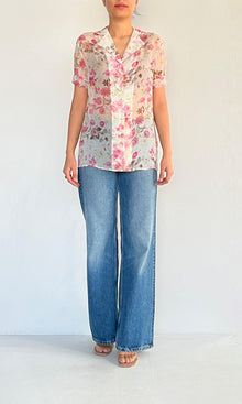 Womens | Inv Viscose Chiffon Shirt | Pink