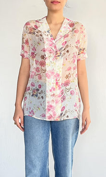 Womens | Inv Viscose Chiffon Shirt | Pink