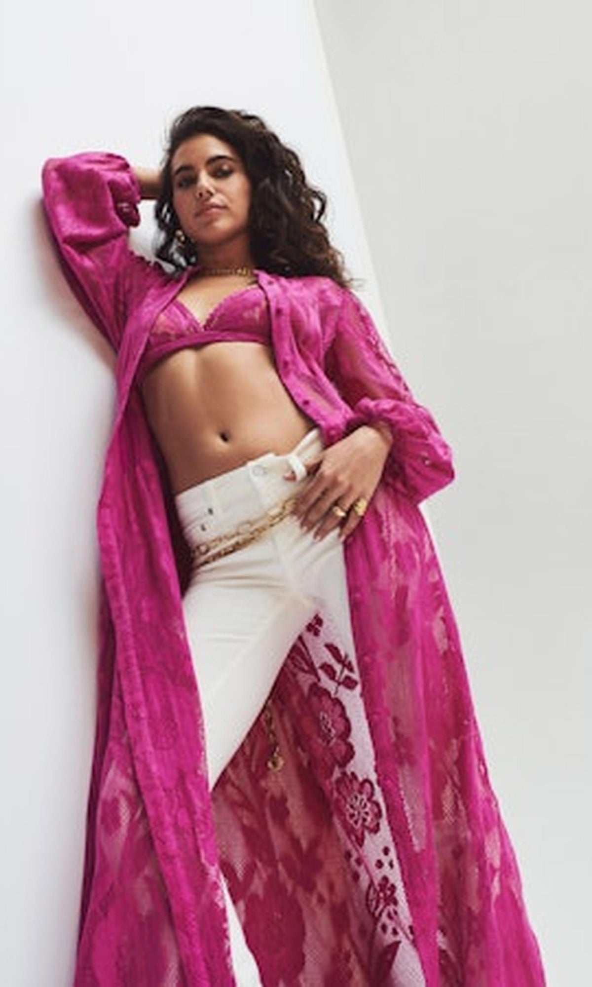 Womens | Nysa Cotton Bandeau | Pink