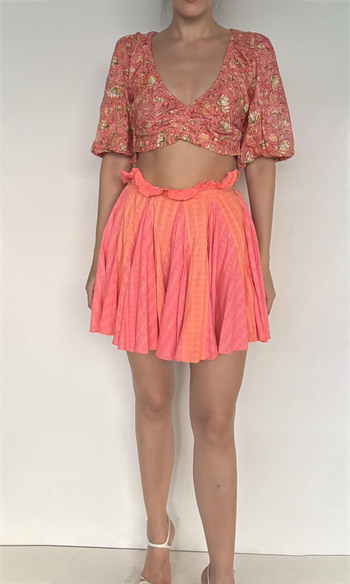 Womens | Roop Cotton Top | Pink