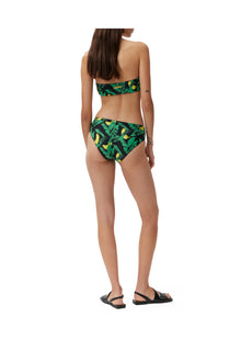 Halter Bikini Top | Banana Tree Black