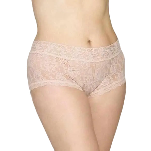 Plus Size Signature Lace Boyshort | Chai