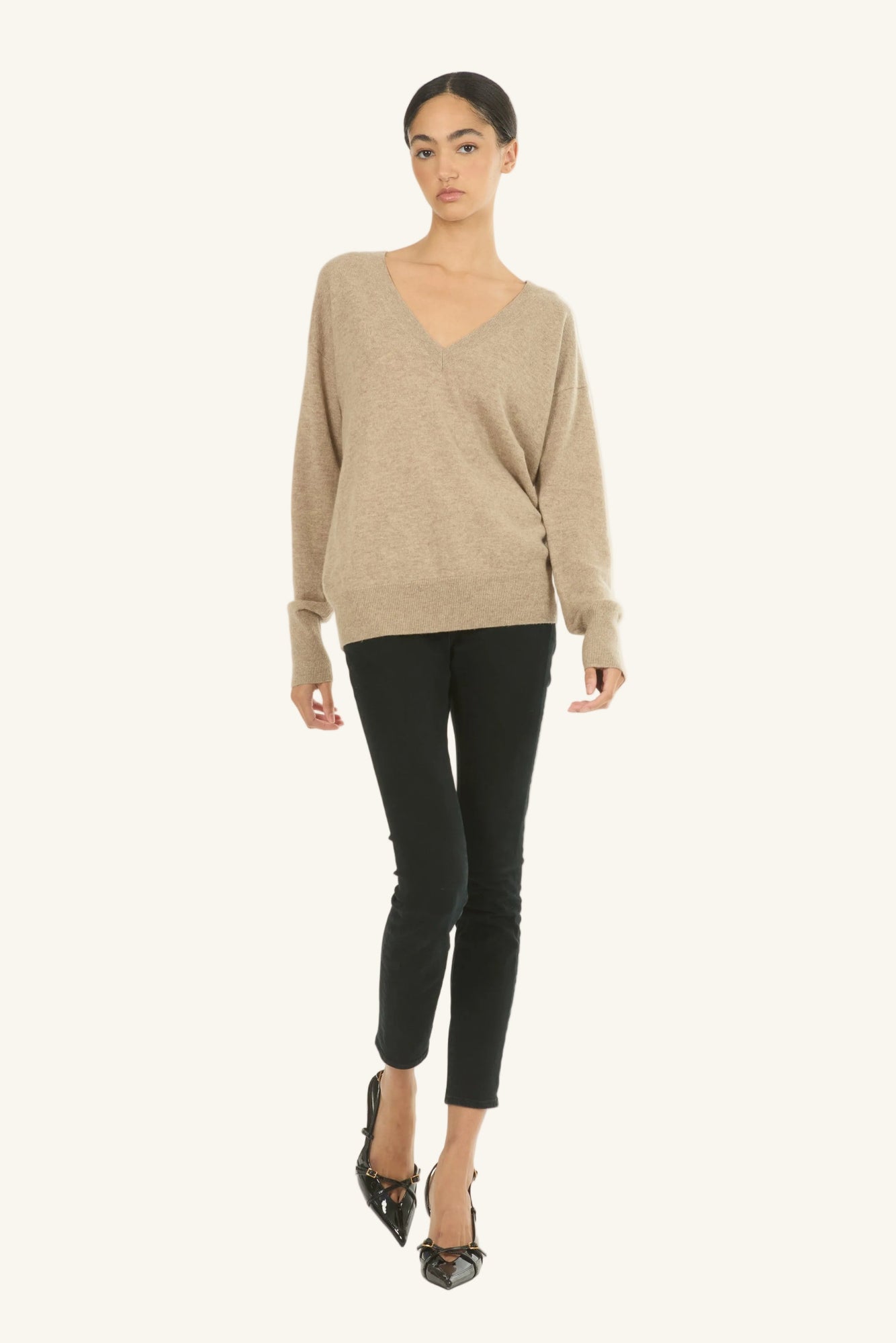 Haven Sweater | Taupe