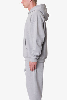 Heavy Basic Hoodie | Marled Grey
