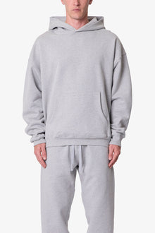 Heavy Basic Hoodie | Marled Grey
