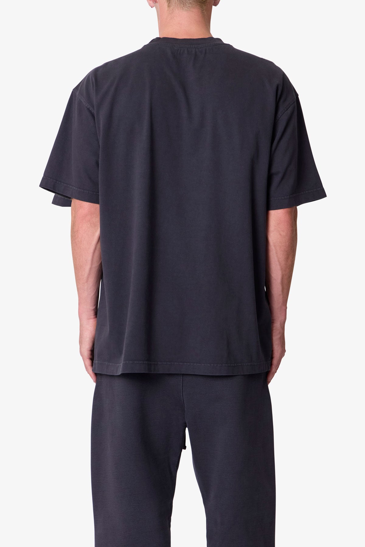 Heavy Basic Tee | Washed Black