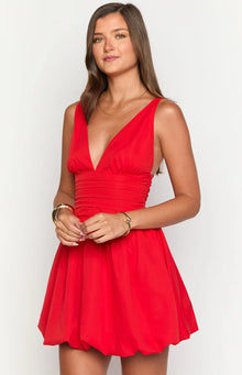 Hedley Mini Dress | Red