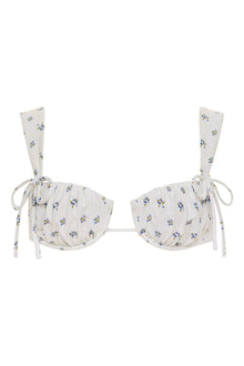 Petal Wide Straps Bikini Top | Heidi Floral