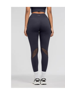 High-Waisted Stretch Performance Leggings | Charcoal