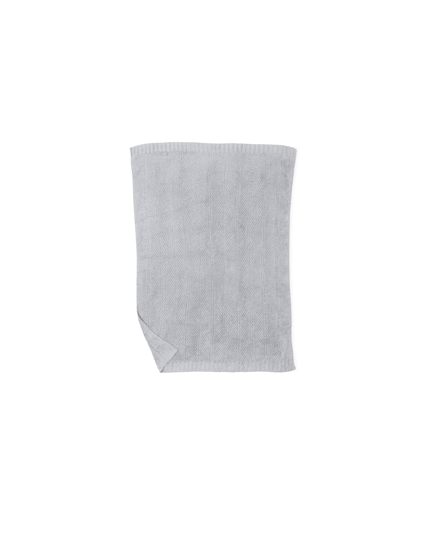 Home | Cozy Shine Herringbone Blanket 45X60 | Silver Sky