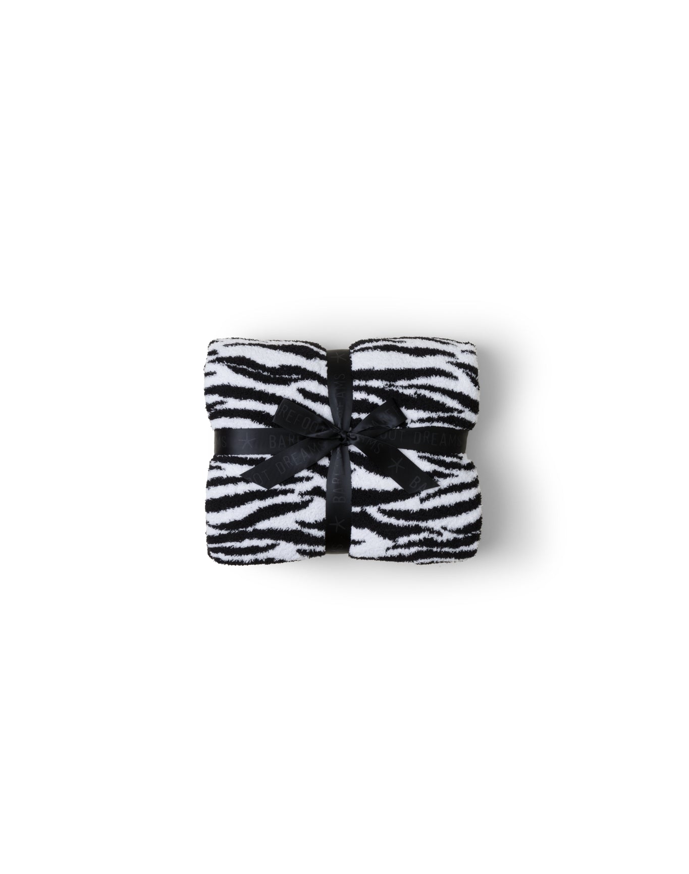 Home | Cozychic Tiger Print Blanket 45"X60" | White-Black
