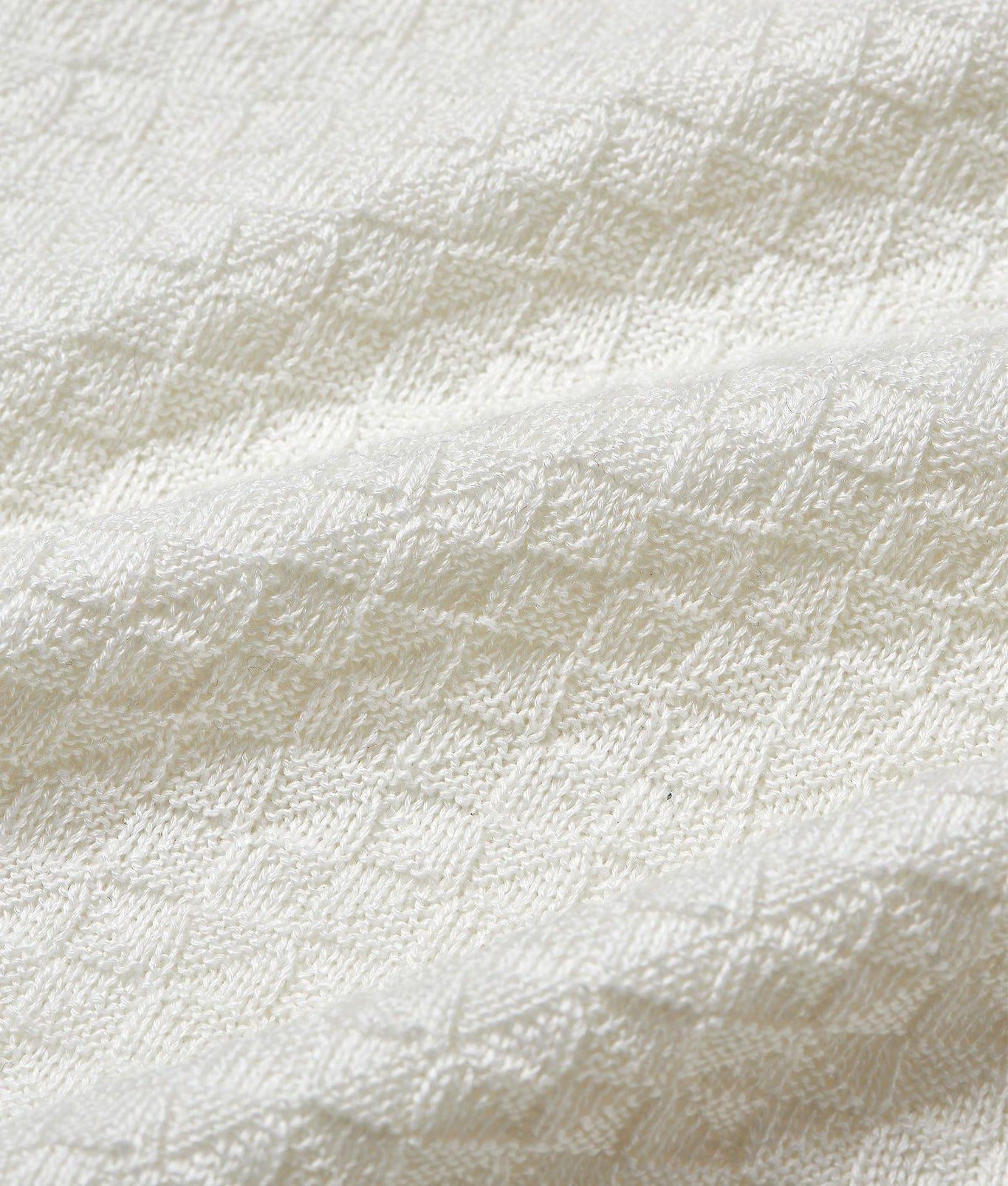 Horton Pique Tailored Fit Silk-Cotton Polo Shirt | White Sand