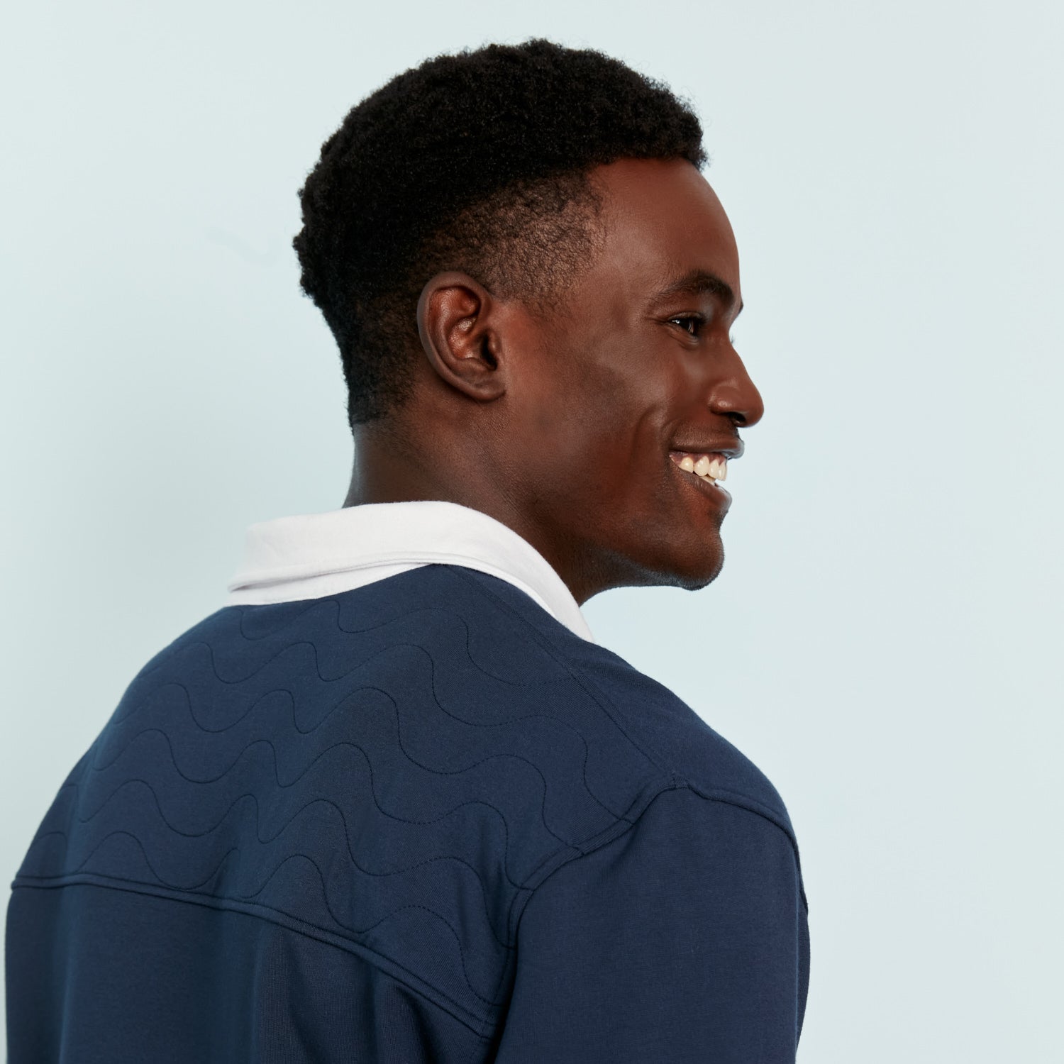 Modal Rugby Pullover | Navy