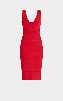 Icon Cocktail Dress | Lipstick Red