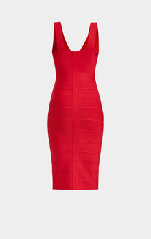 Icon Cocktail Dress | Lipstick Red