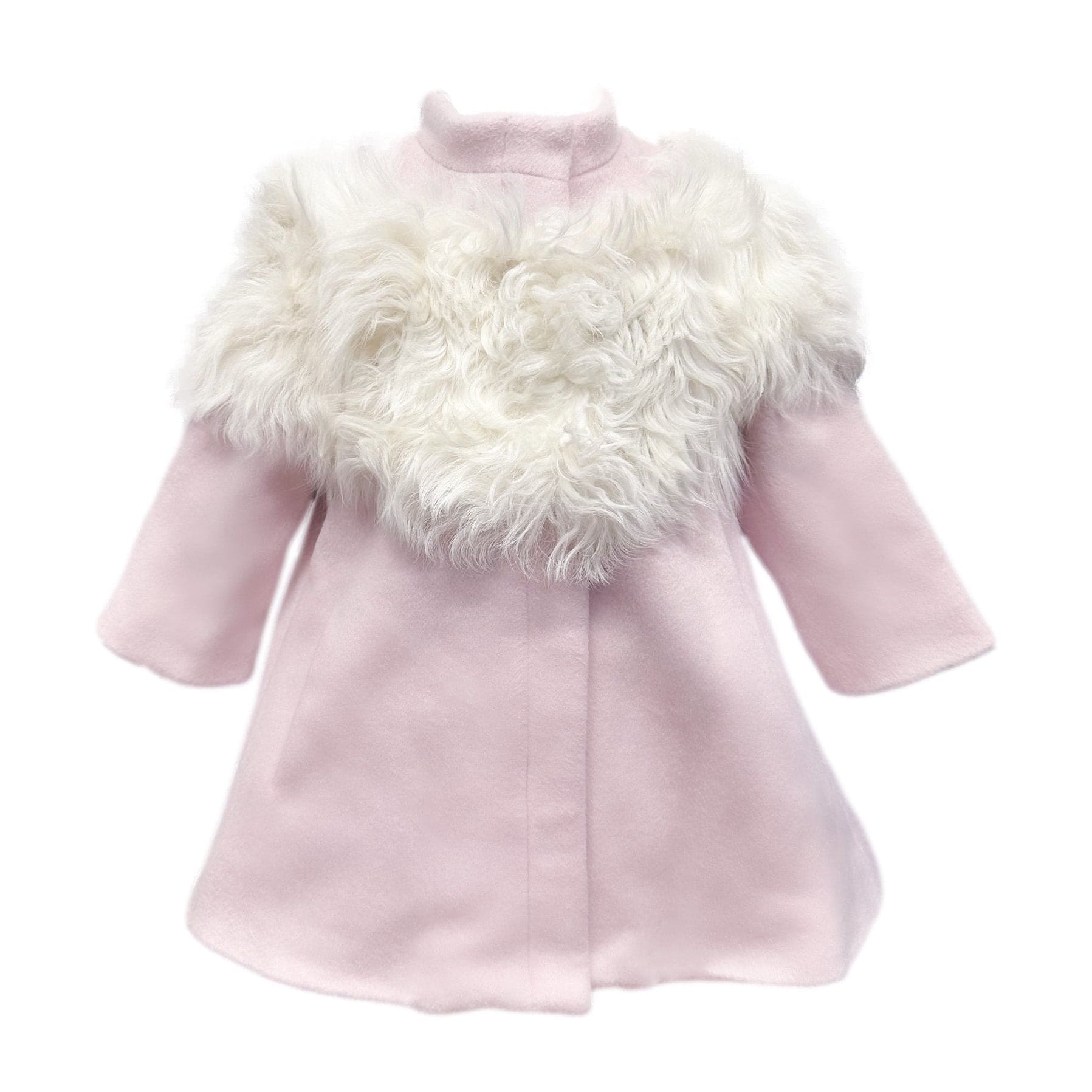 Baby Girls | Faina Wool Coat | Pink