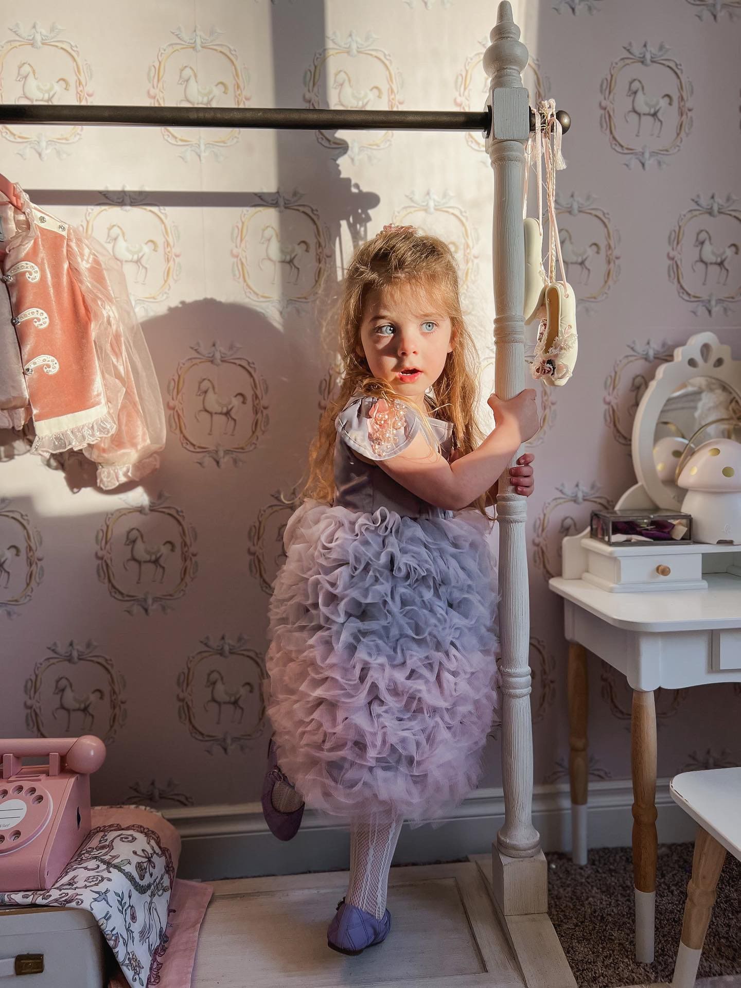Baby Girls | Mia and Ombré Cupcake Tulle Dress | Grey & Pink