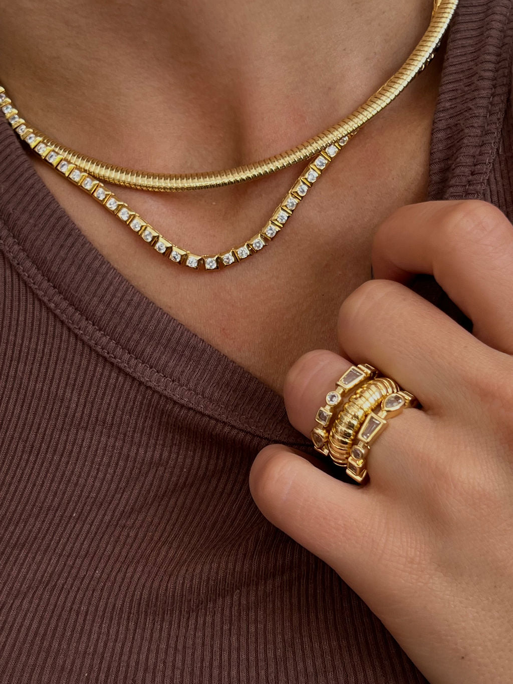 Mini Flex Snake Chain Necklace | Lobster clasp | Silver