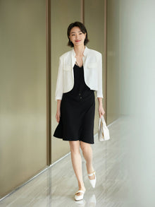 Acetic Acid Dress | Black