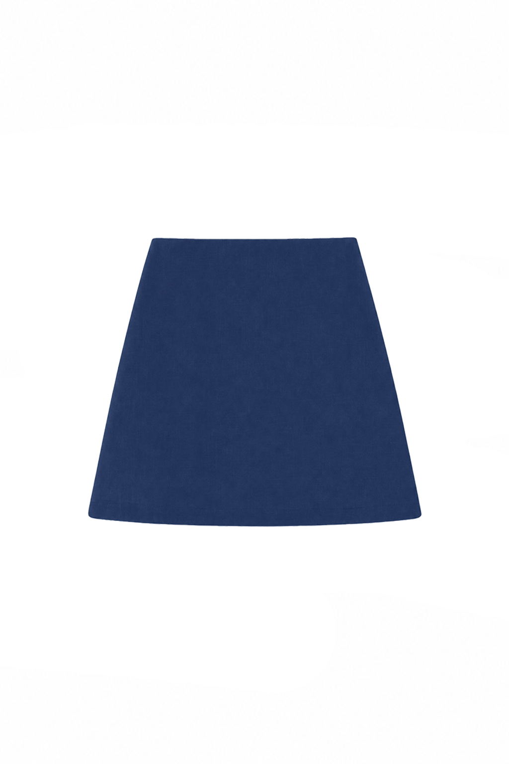 Ines Linen Mini Skirt | Navy