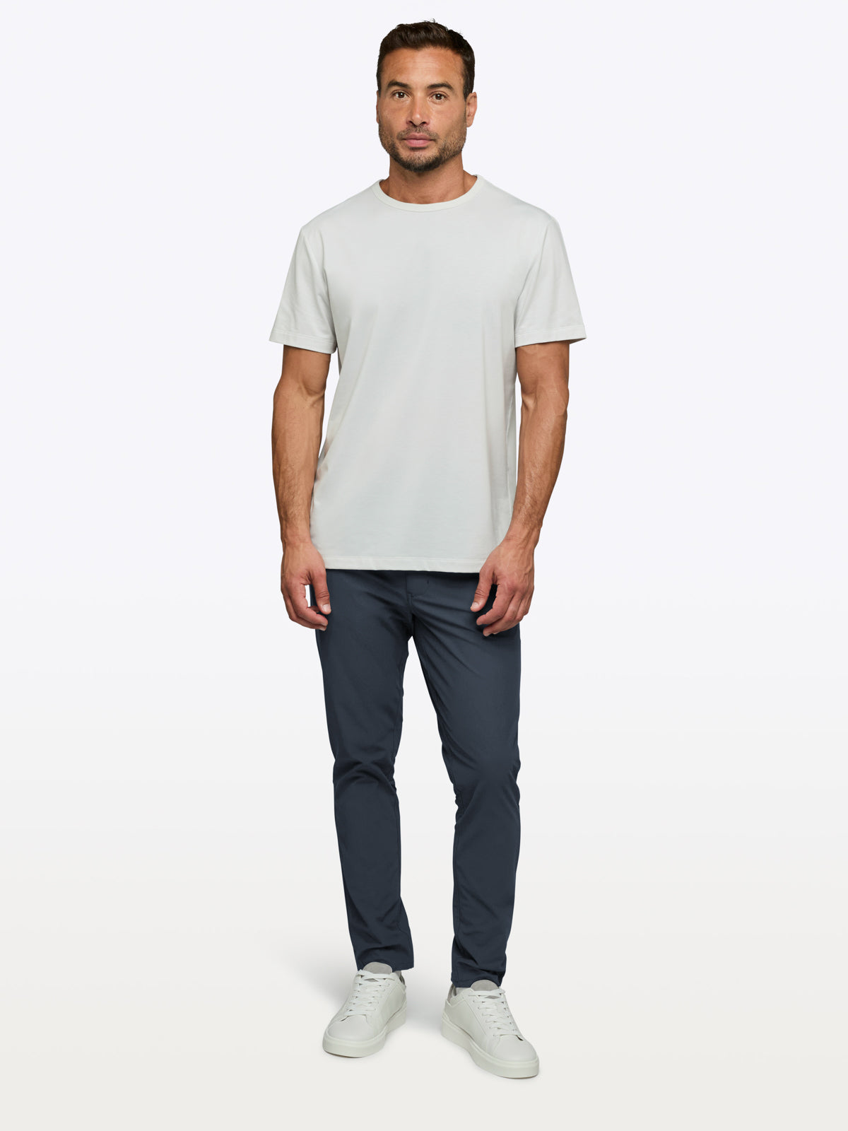 Mens | AO 5-Pocket Pant | Slim-Fit Versaknit | Iron Navy