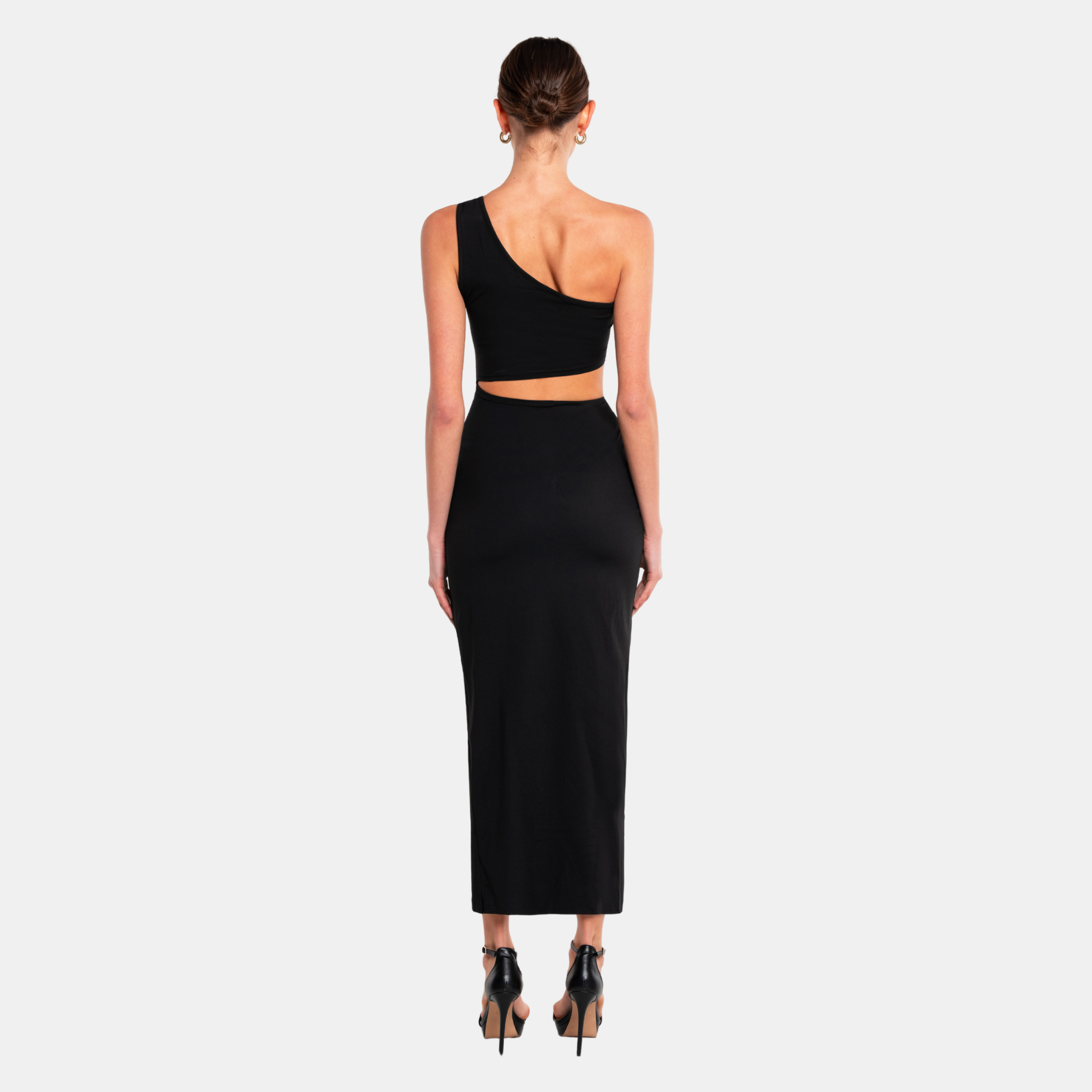 OW Collection Isabella Dress | Black Caviar