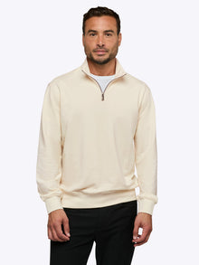 Mens | Hyperloop Q-Zip | Signature-Fit | Ivory