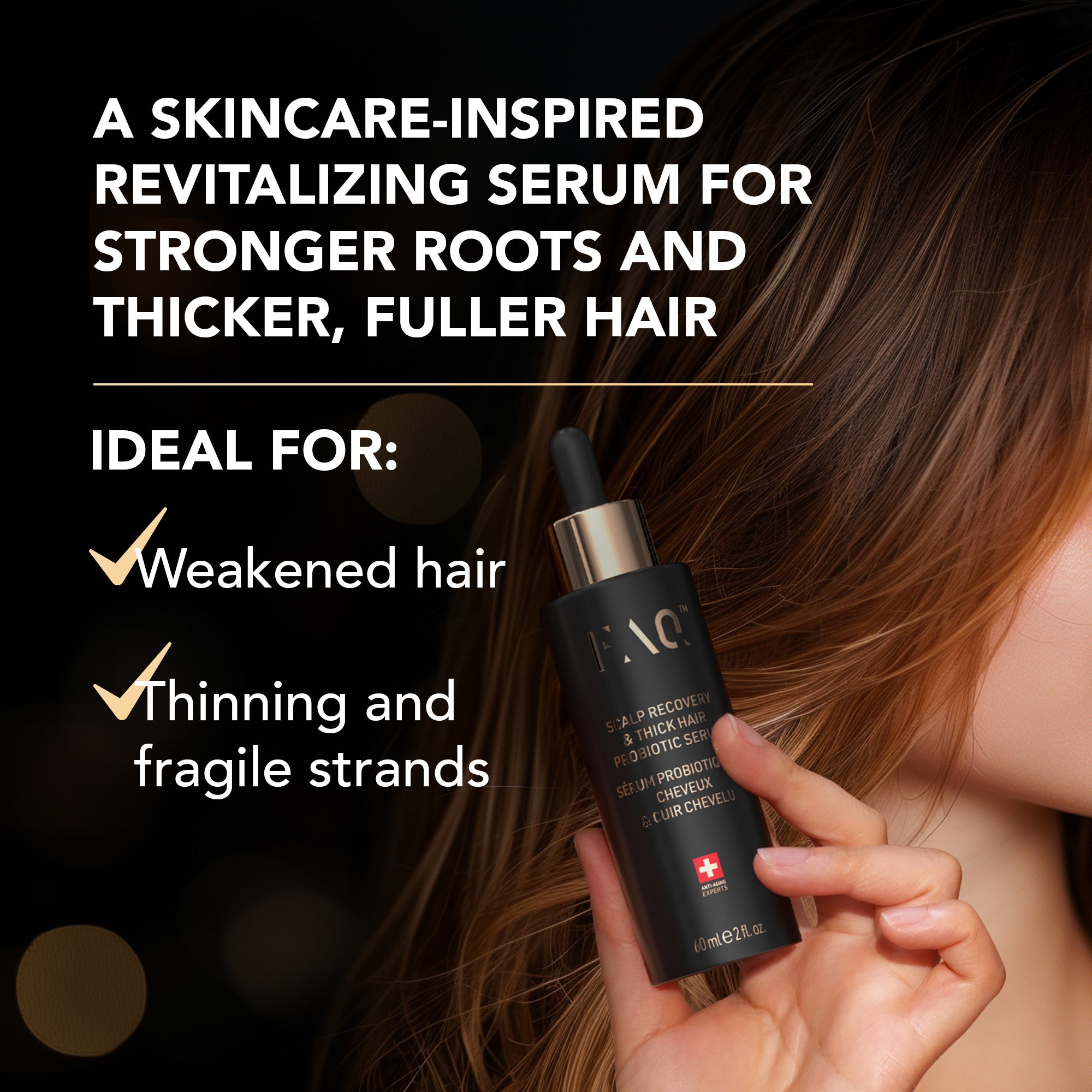 FAQ Scalp Recovery & Thick Hair Probiotic Serum