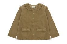 Unisex | Organic Corduroy Jacket | Beige - Natural Orange Plant Dye