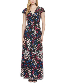 JS Collections | Womens | Sybil Column Gown | Black
