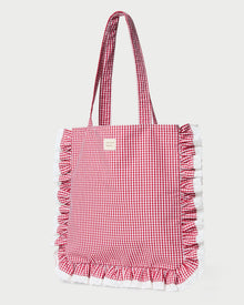 Color: White/Red Gingham