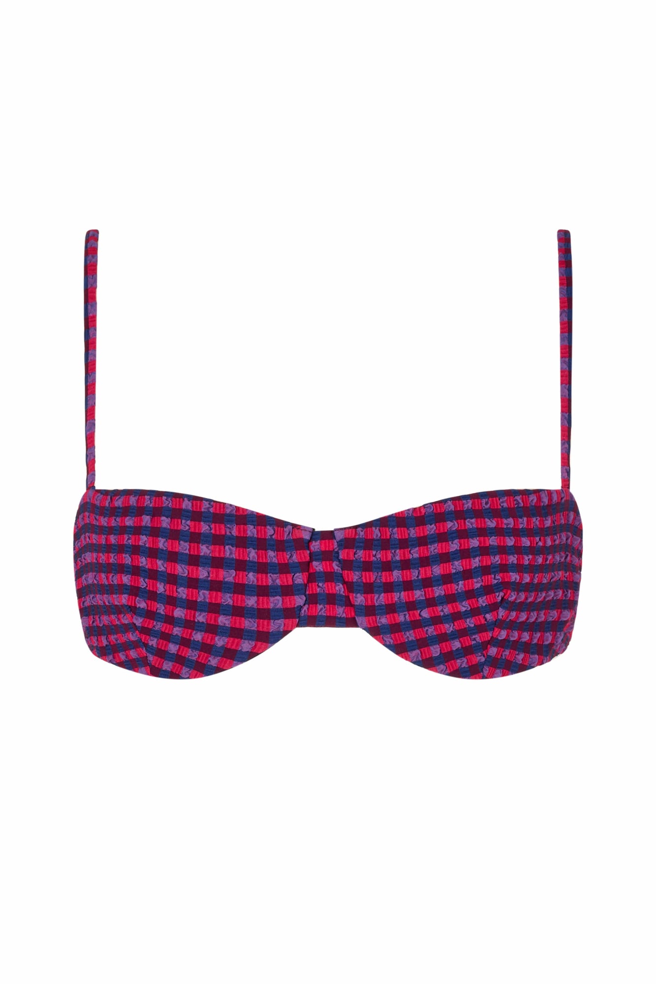 The Ingrid Top | Fig Plaid
