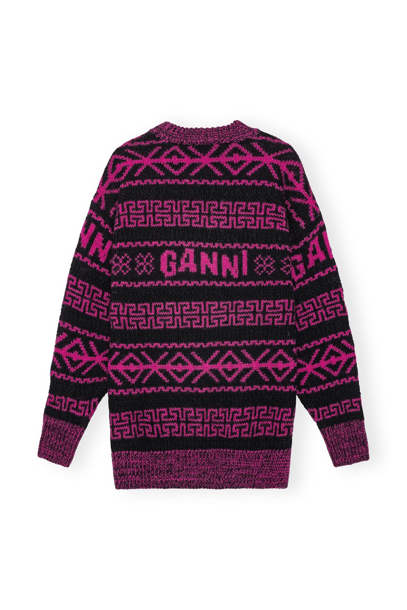 Lambswool Pullover | Fiji Flower