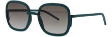 Unisex | Segmenti Square Sunglasses | Petrol Lens | Petrol