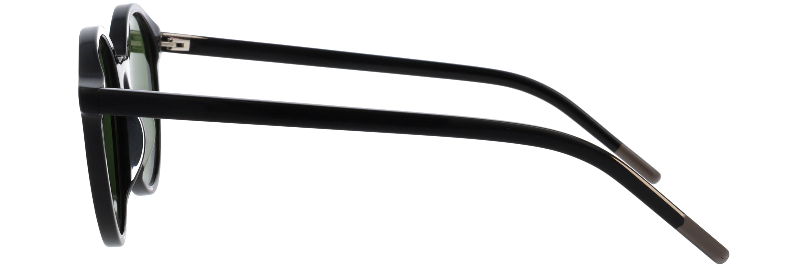 Unisex | Squared Round Sunglasses | Grey Lens | Dark Grey