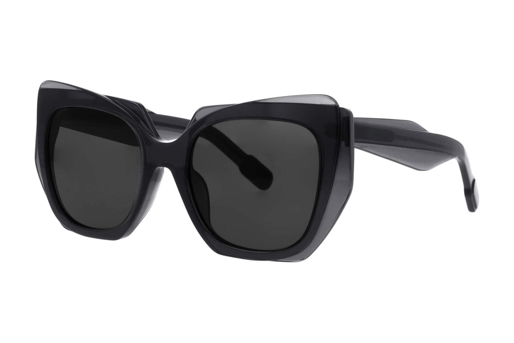 Womens | Lamina Square Sunglasses | Grey Lens | Grey