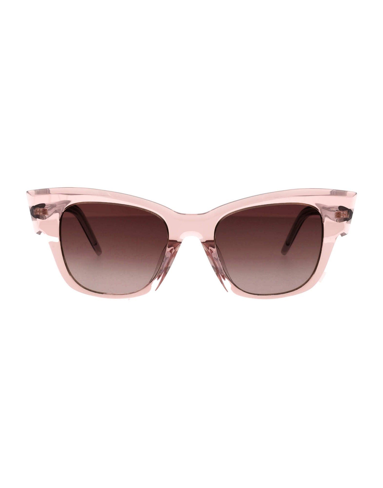 Unisex | Lady Eye Rectangle Sunglasses | Rose Lens | Rose