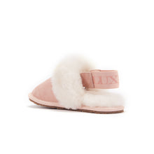 KIDS SLINGBACK MULE ROSE (ELASTIC) - Australia Luxe Collective