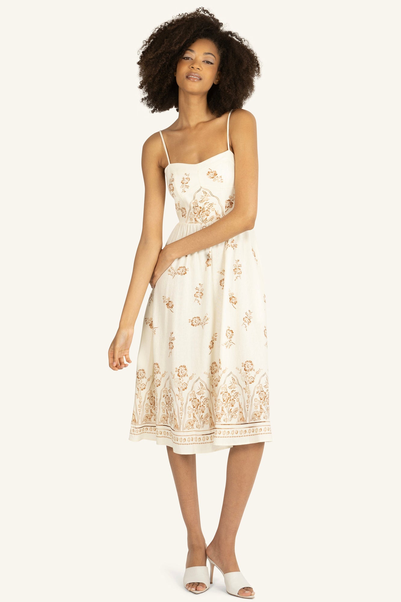Kenna Dress | Vintage Creme