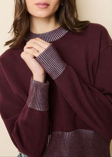 Kieran Sweater Raisin Brown - S&S